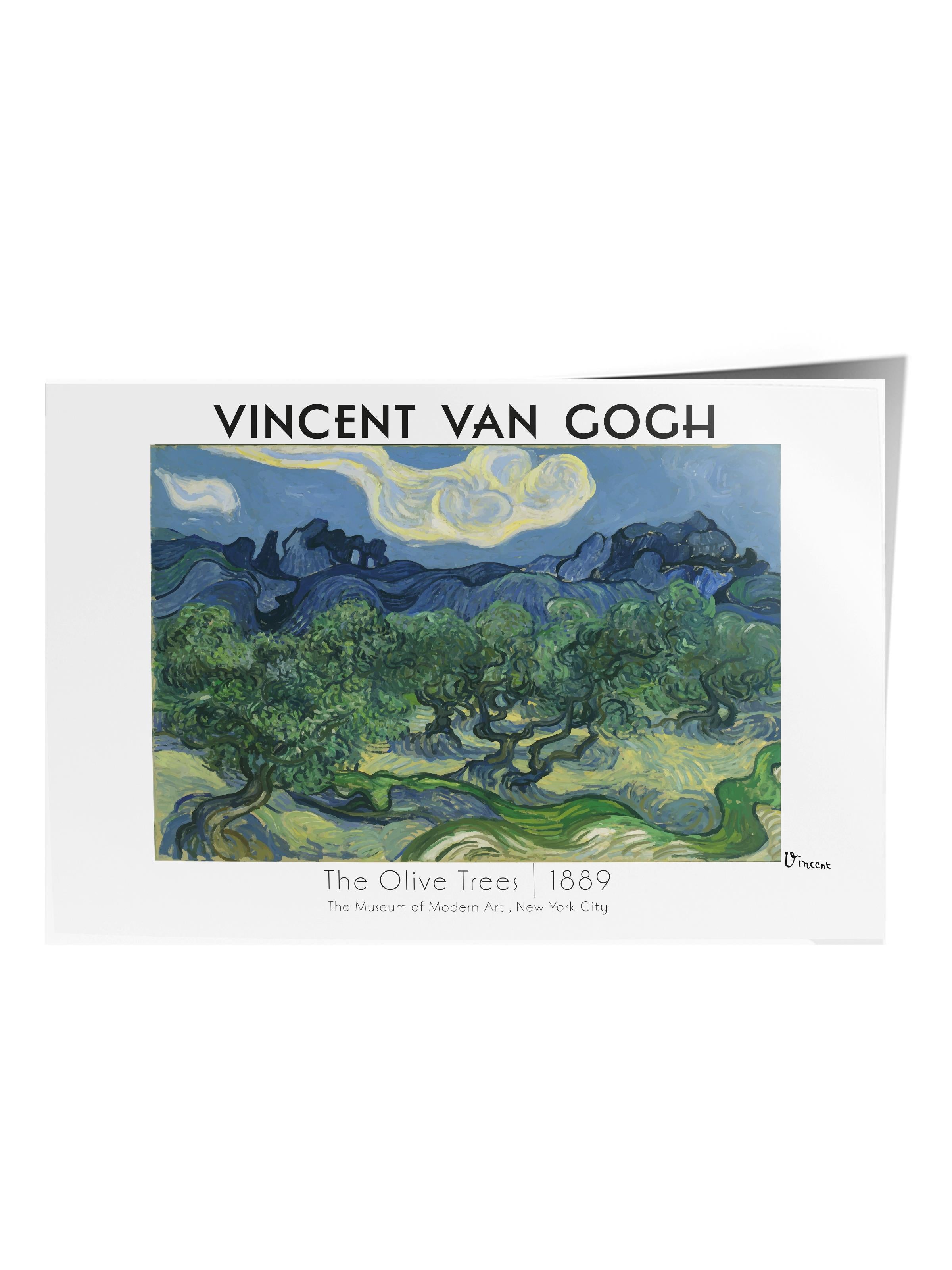 Van Gogh Duvar Posteri - Sanat Poster - Sanat Serisi Posterleri - Kalın Kağıt, Çerçevesiz