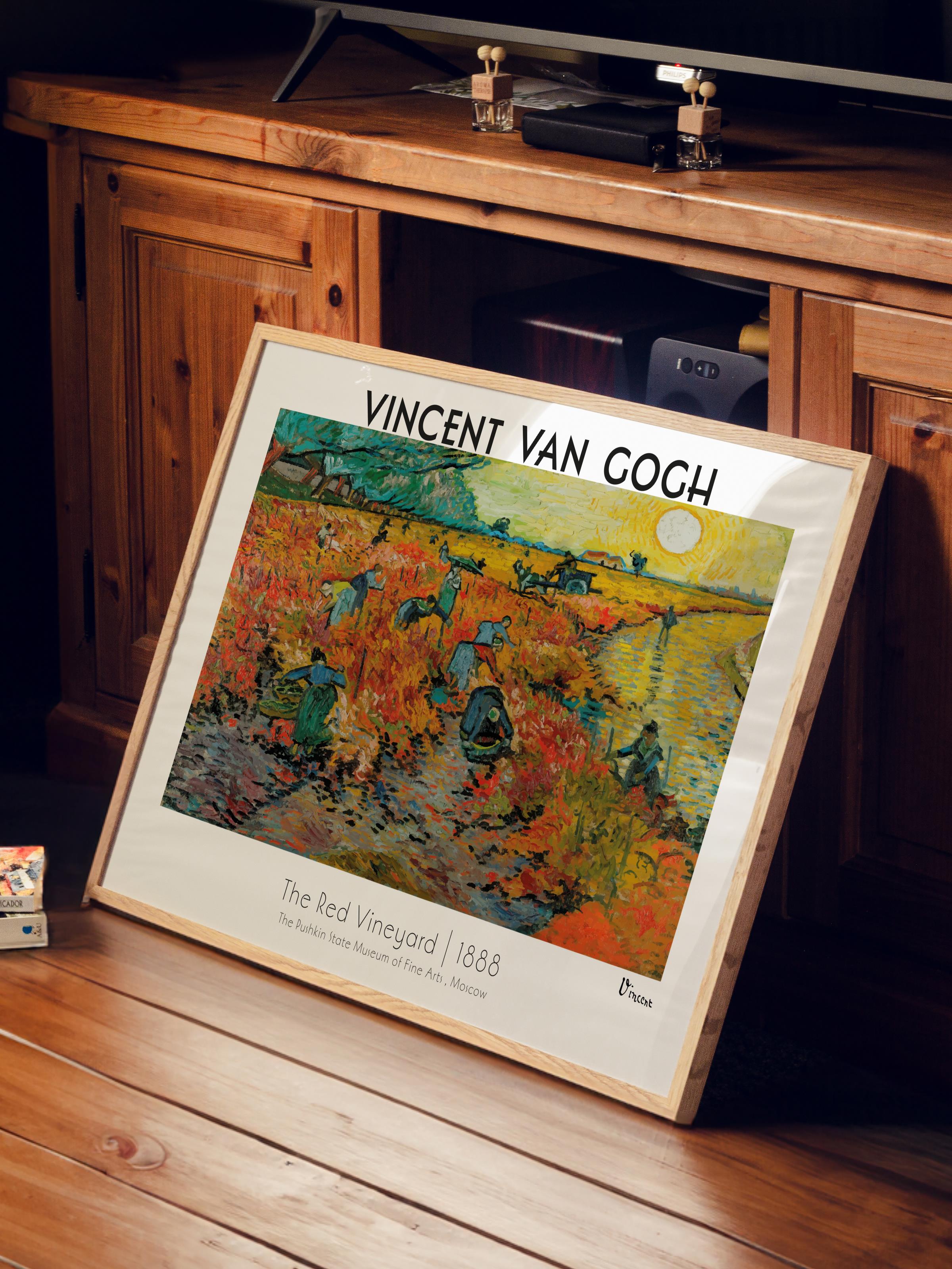 Van Gogh Duvar Posteri - Sanat Poster - Sanat Serisi Posterleri - Kalın Kağıt, Çerçevesiz