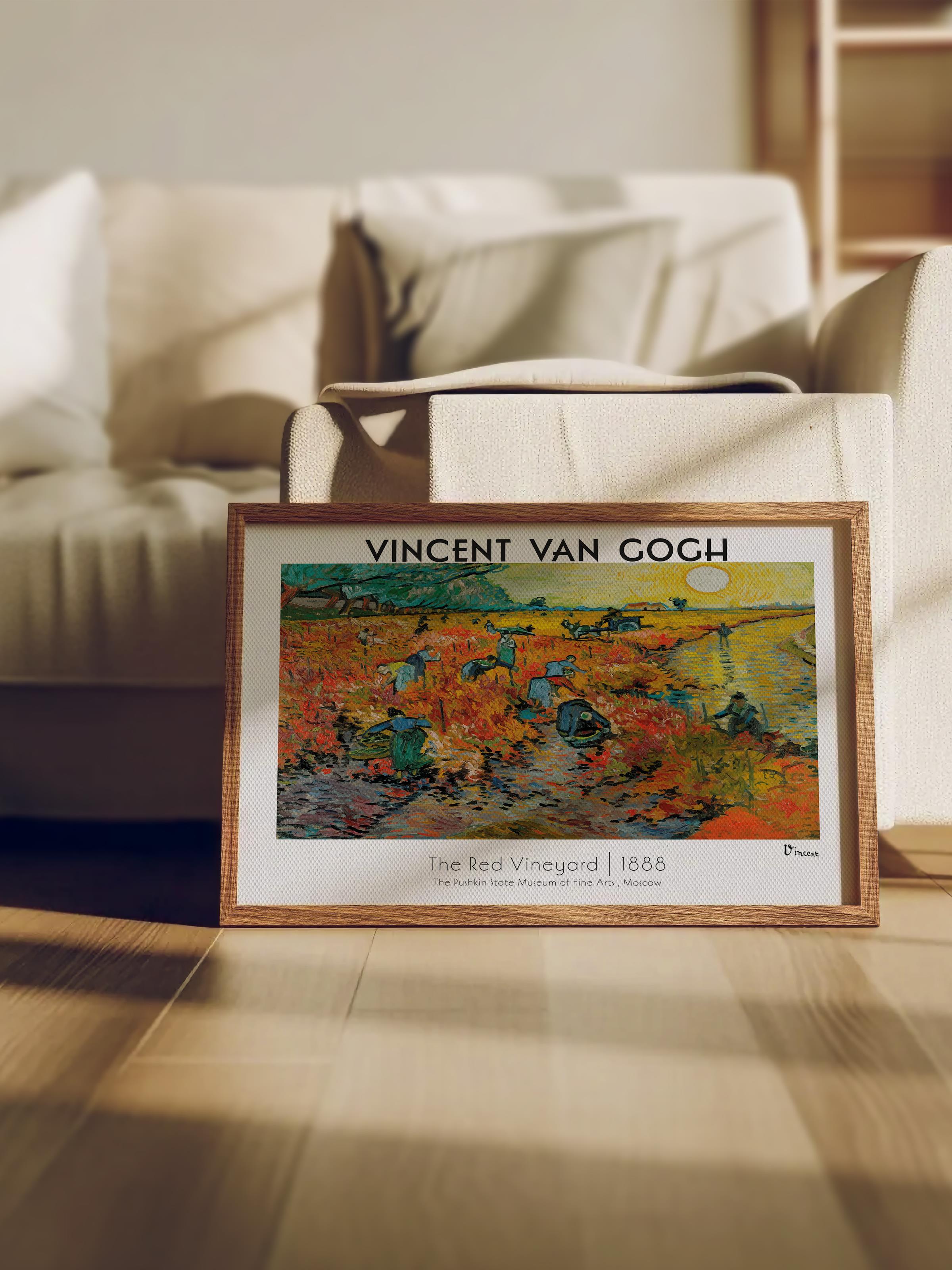 Van Gogh Duvar Posteri - Sanat Poster - Sanat Serisi Posterleri - Kalın Kağıt, Çerçevesiz