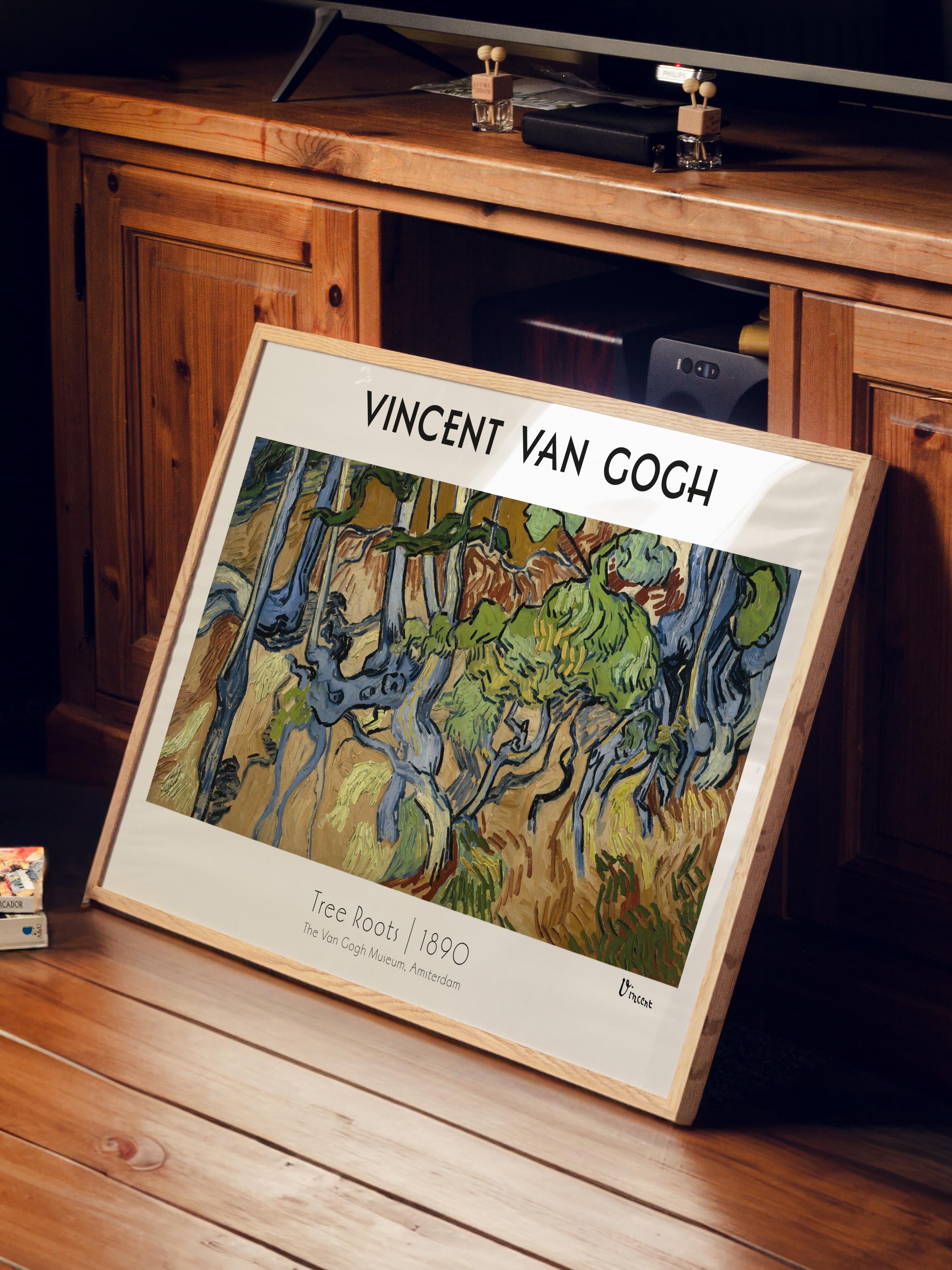 Van Gogh Duvar Posteri - Sanat Poster - Sanat Serisi Posterleri - Kalın Kağıt, Çerçevesiz