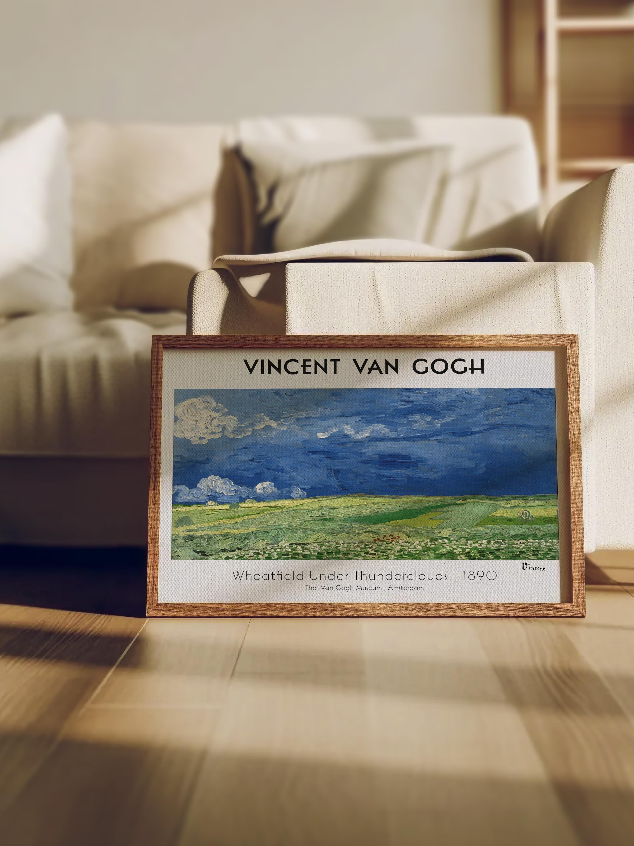 Van Gogh Duvar Posteri - Sanat Poster - Sanat Serisi Posterleri - Kalın Kağıt, Çerçevesiz