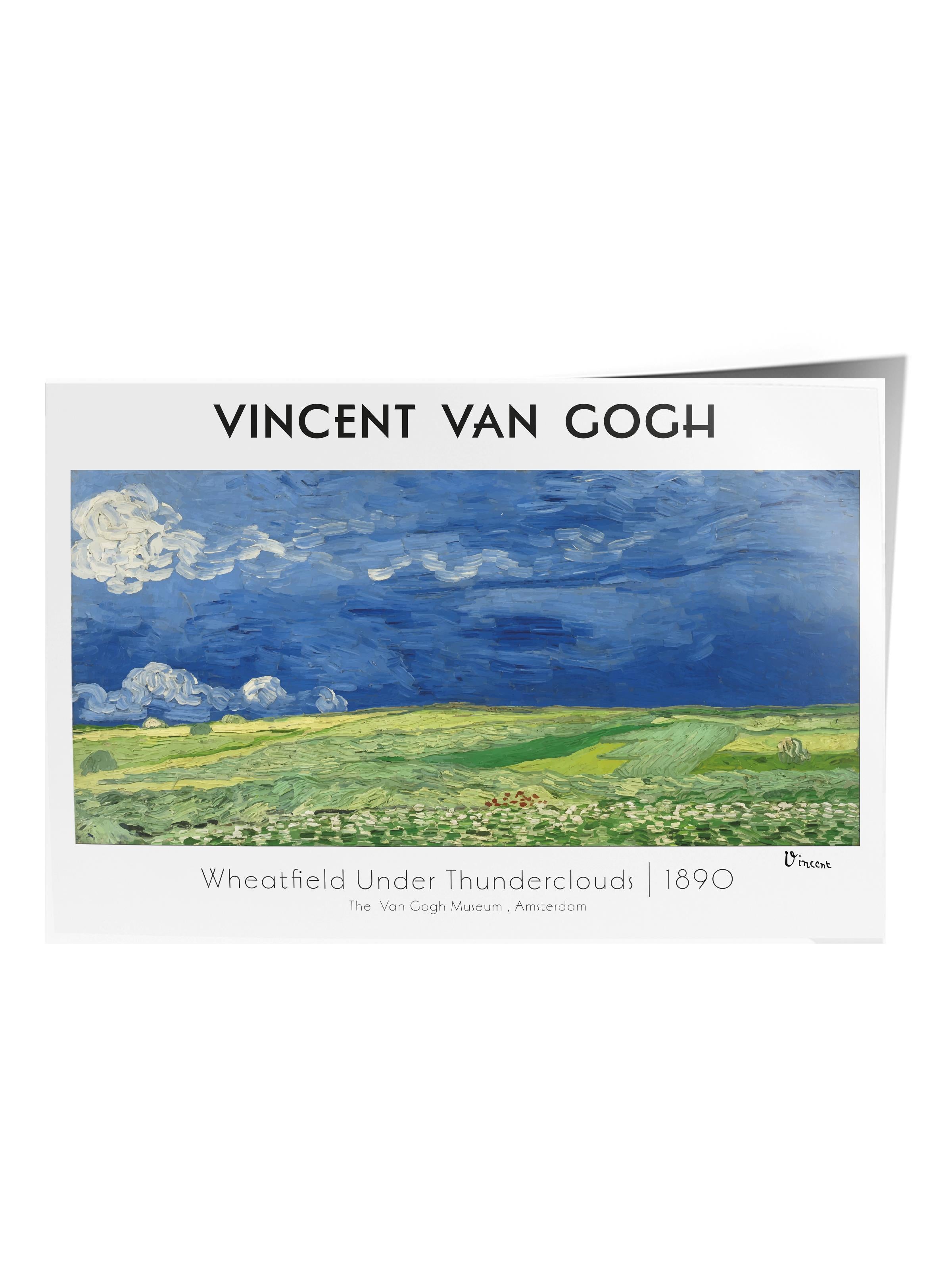 Van Gogh Duvar Posteri - Sanat Poster - Sanat Serisi Posterleri - Kalın Kağıt, Çerçevesiz