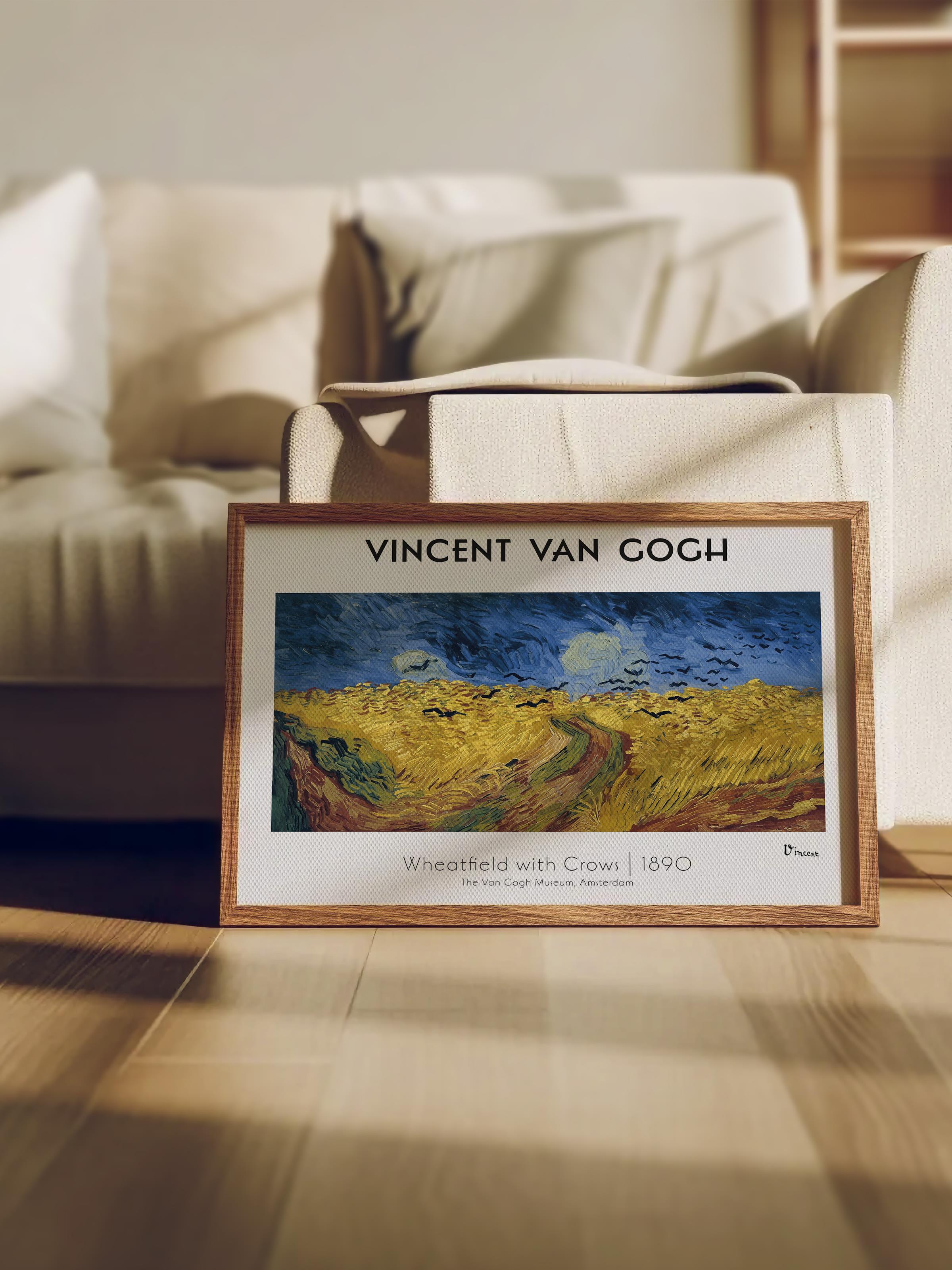 Van Gogh Duvar Posteri - Sanat Poster - Sanat Serisi Posterleri - Kalın Kağıt, Çerçevesiz