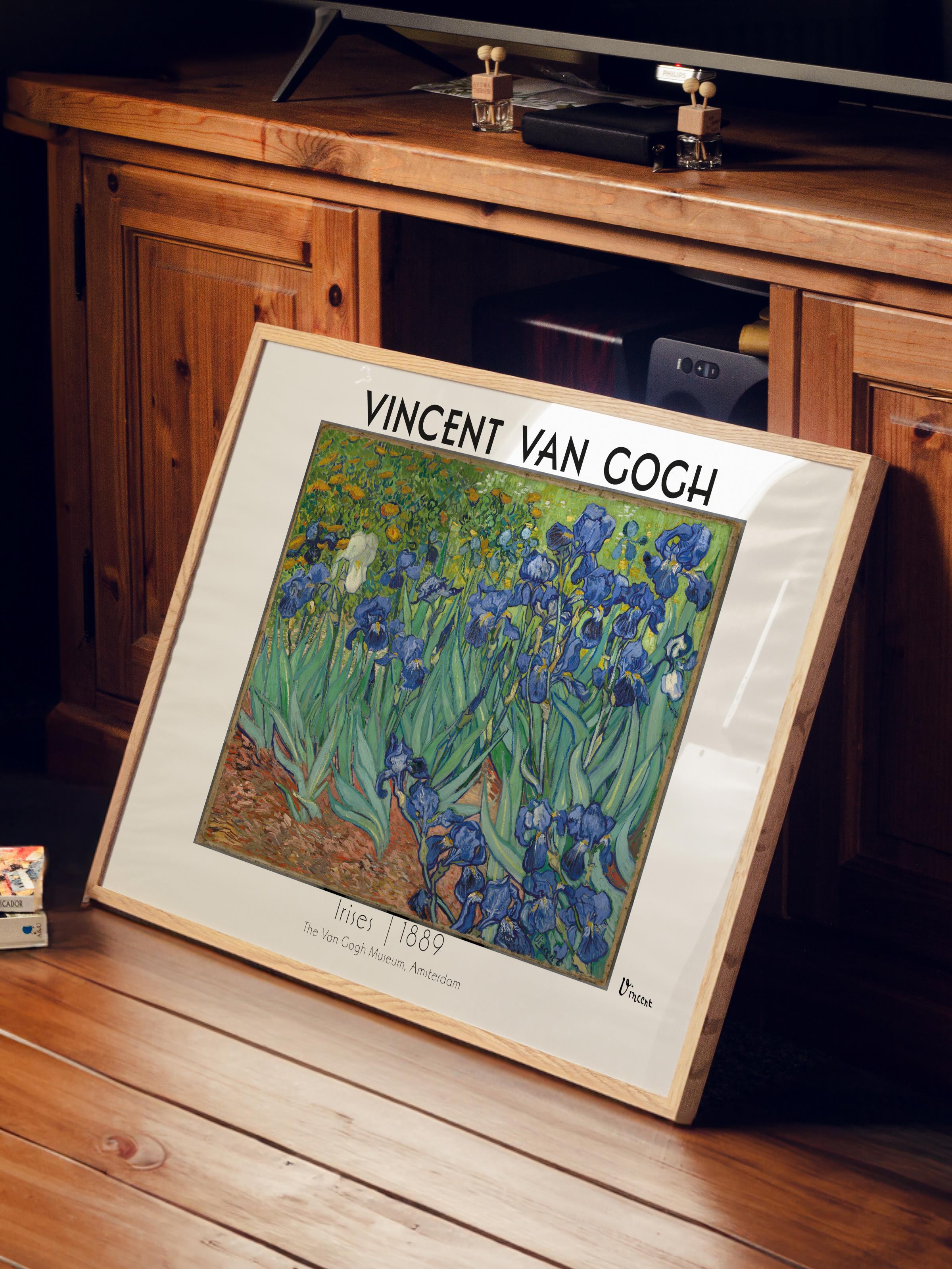 Van Gogh Duvar Posteri - Sanat Poster - Sanat Serisi Posterleri - Kalın Kağıt, Çerçevesiz