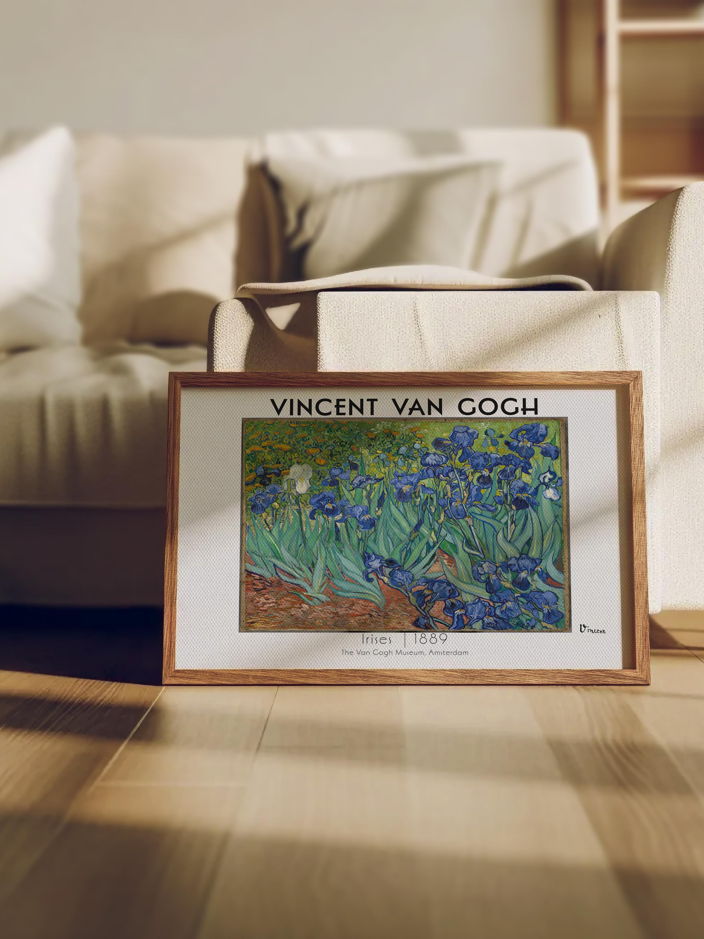 Van Gogh Duvar Posteri - Sanat Poster - Sanat Serisi Posterleri - Kalın Kağıt, Çerçevesiz