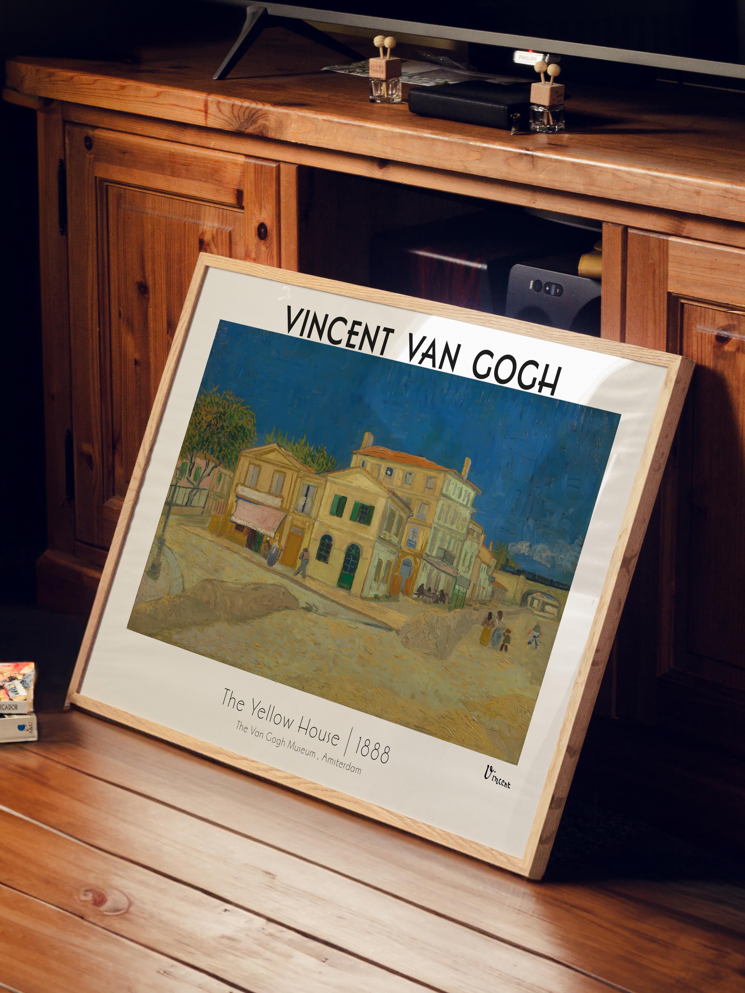 Van Gogh Duvar Posteri - Sanat Poster - Sanat Serisi Posterleri - Kalın Kağıt, Çerçevesiz