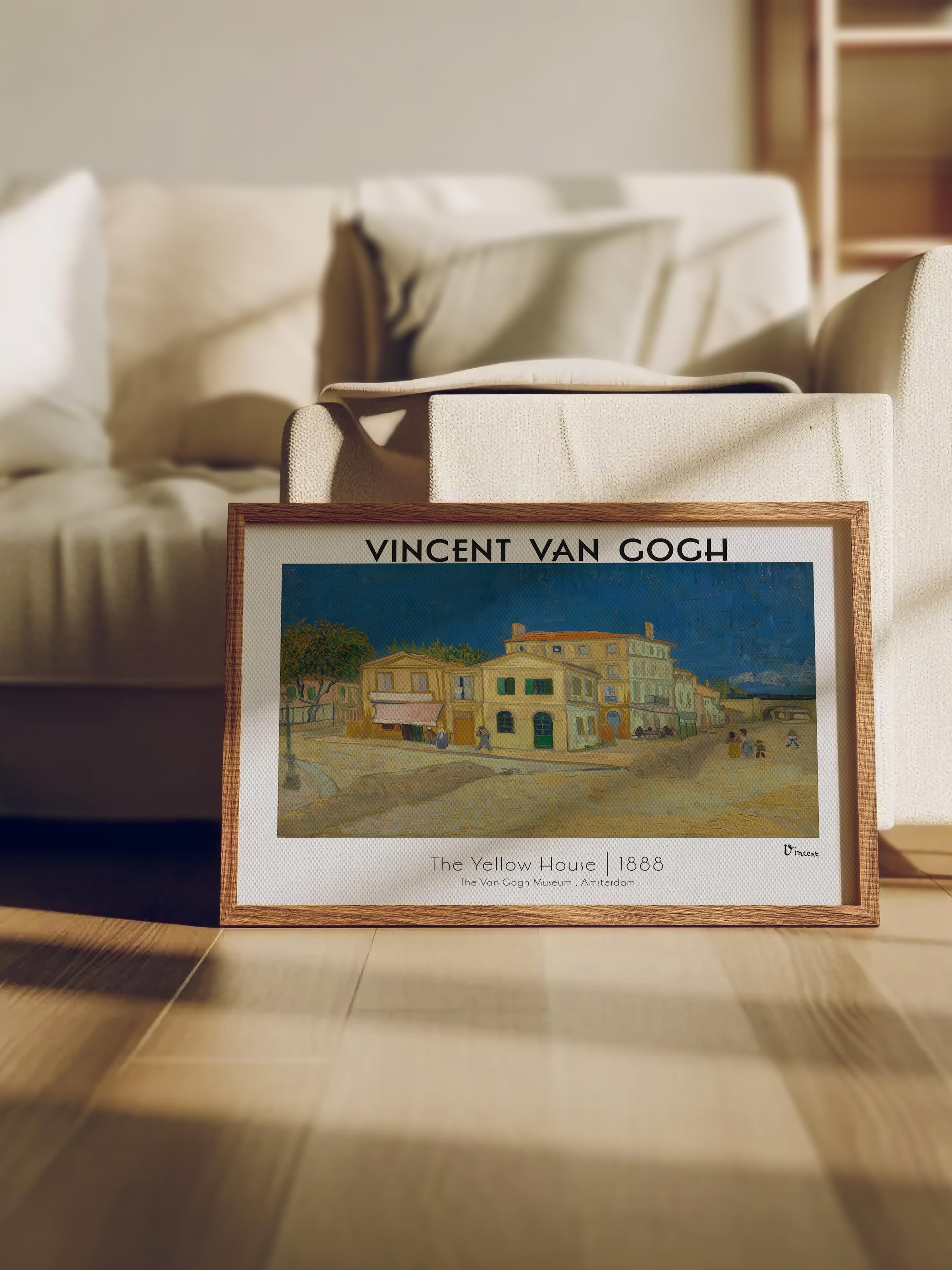 Van Gogh Duvar Posteri - Sanat Poster - Sanat Serisi Posterleri - Kalın Kağıt, Çerçevesiz