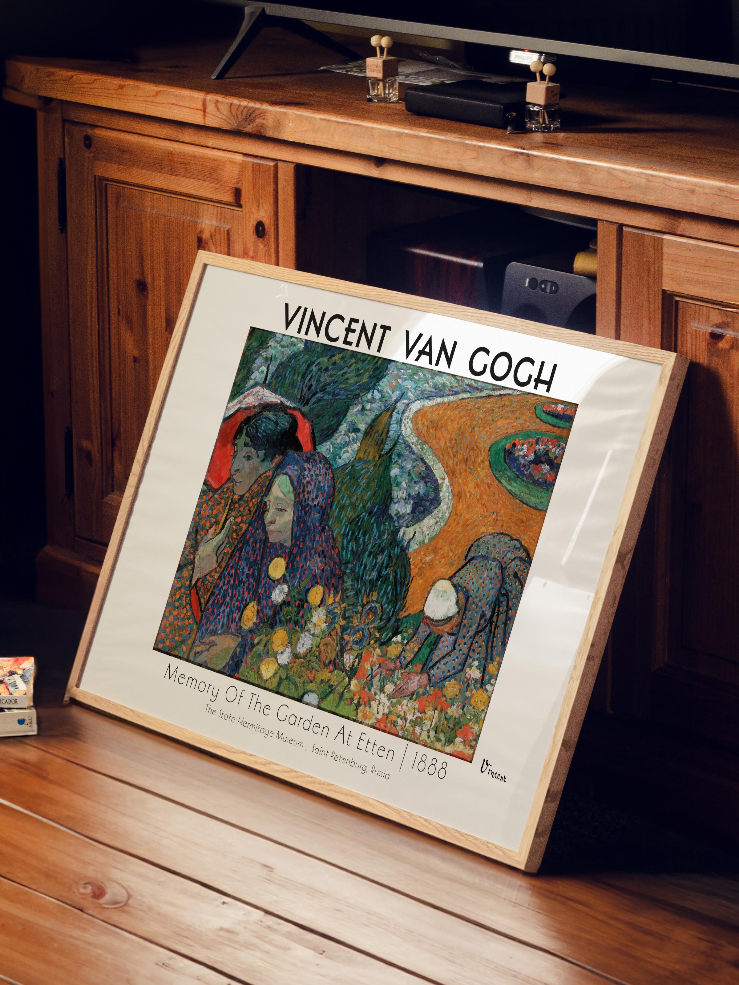 Van Gogh Duvar Posteri - Sanat Poster - Sanat Serisi Posterleri - Kalın Kağıt, Çerçevesiz