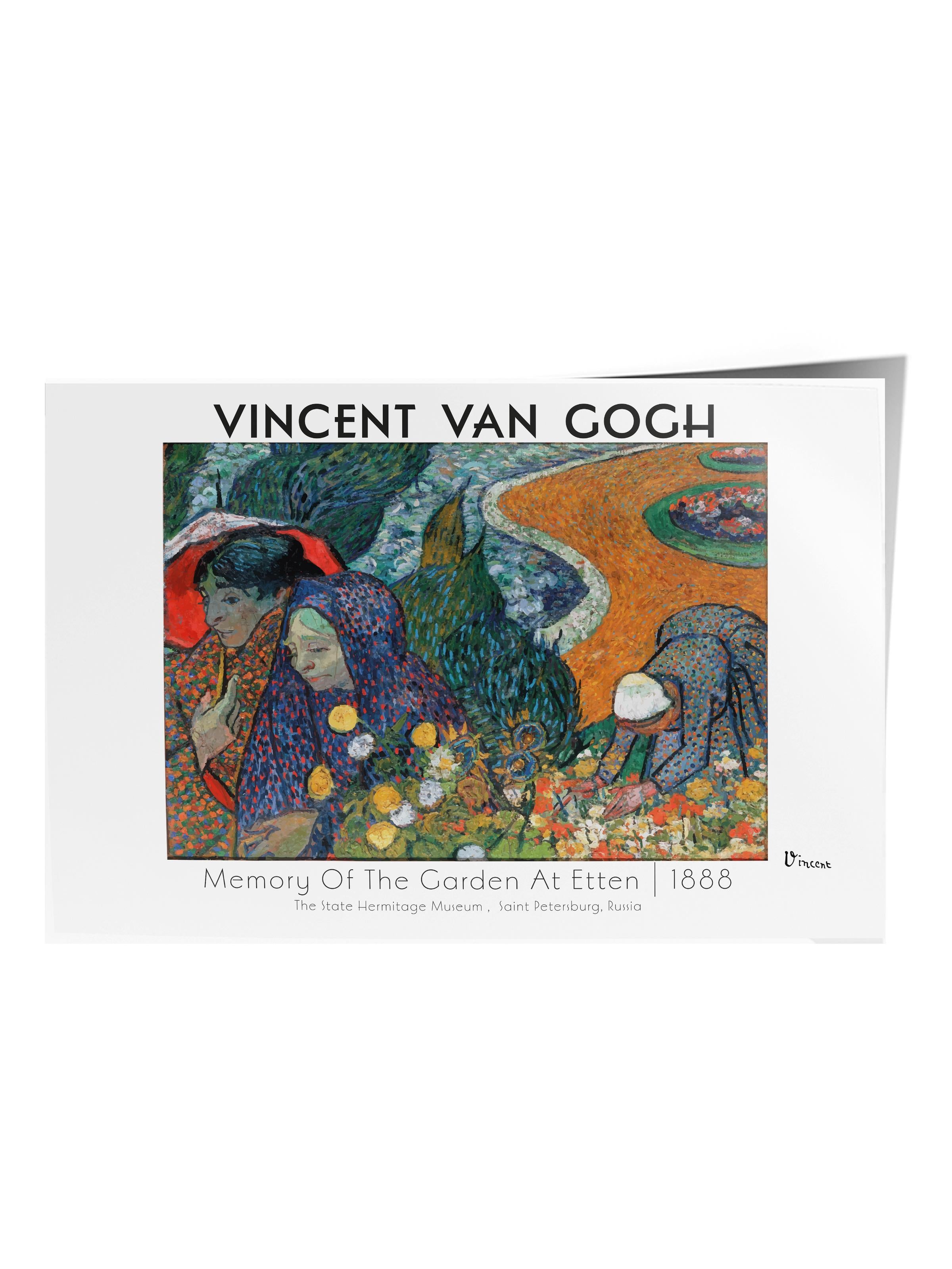 Van Gogh Duvar Posteri - Sanat Poster - Sanat Serisi Posterleri - Kalın Kağıt, Çerçevesiz