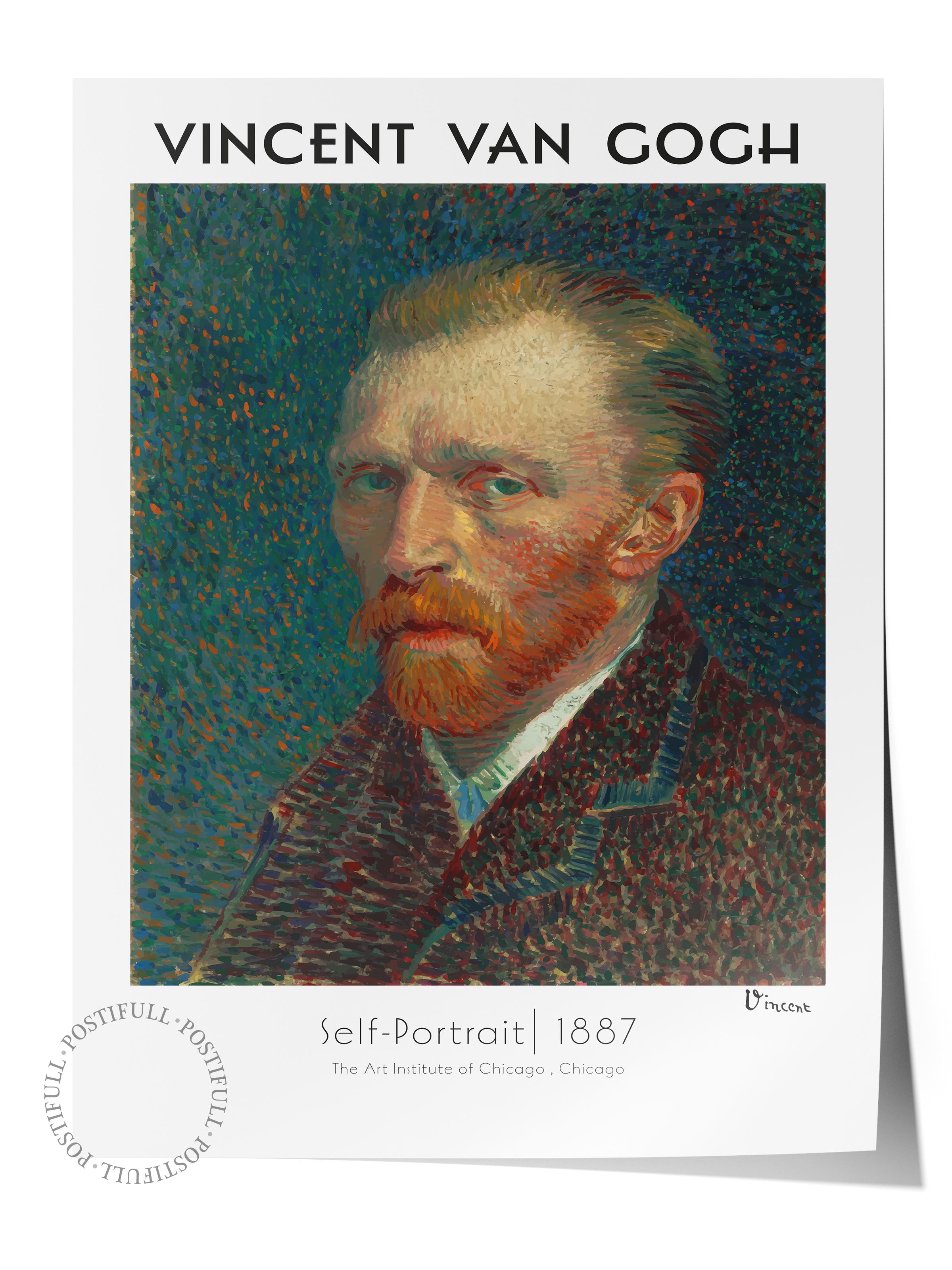 Van Gogh Duvar Posteri - Sanat Poster - Sanat Serisi Posterleri - Kalın Kağıt, Çerçevesiz