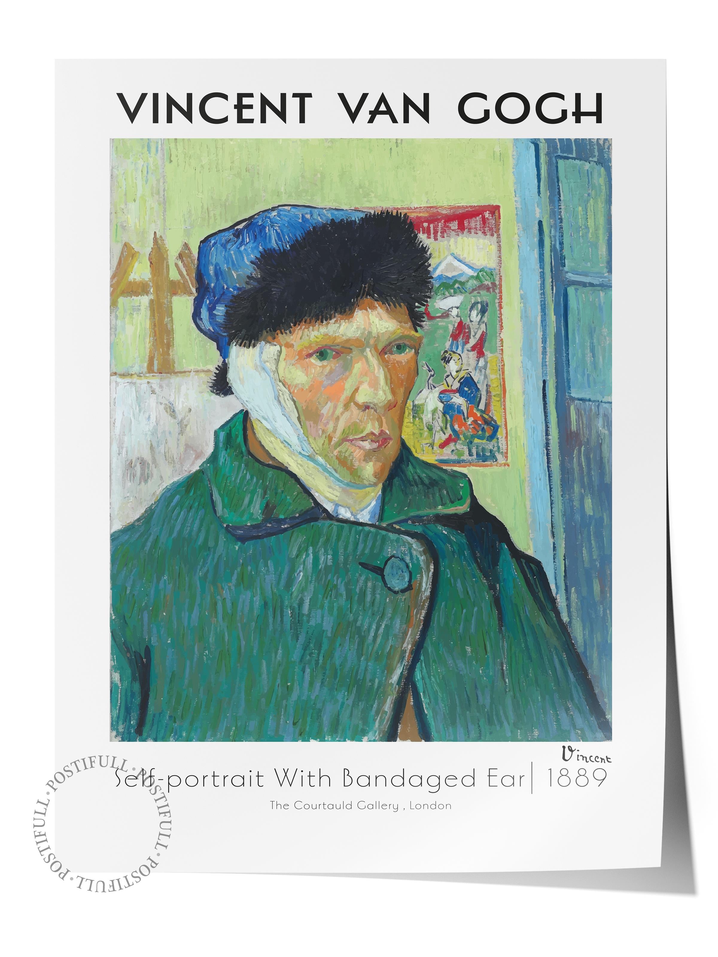 Van Gogh Duvar Posteri - Sanat Poster - Sanat Serisi Posterleri - Kalın Kağıt, Çerçevesiz