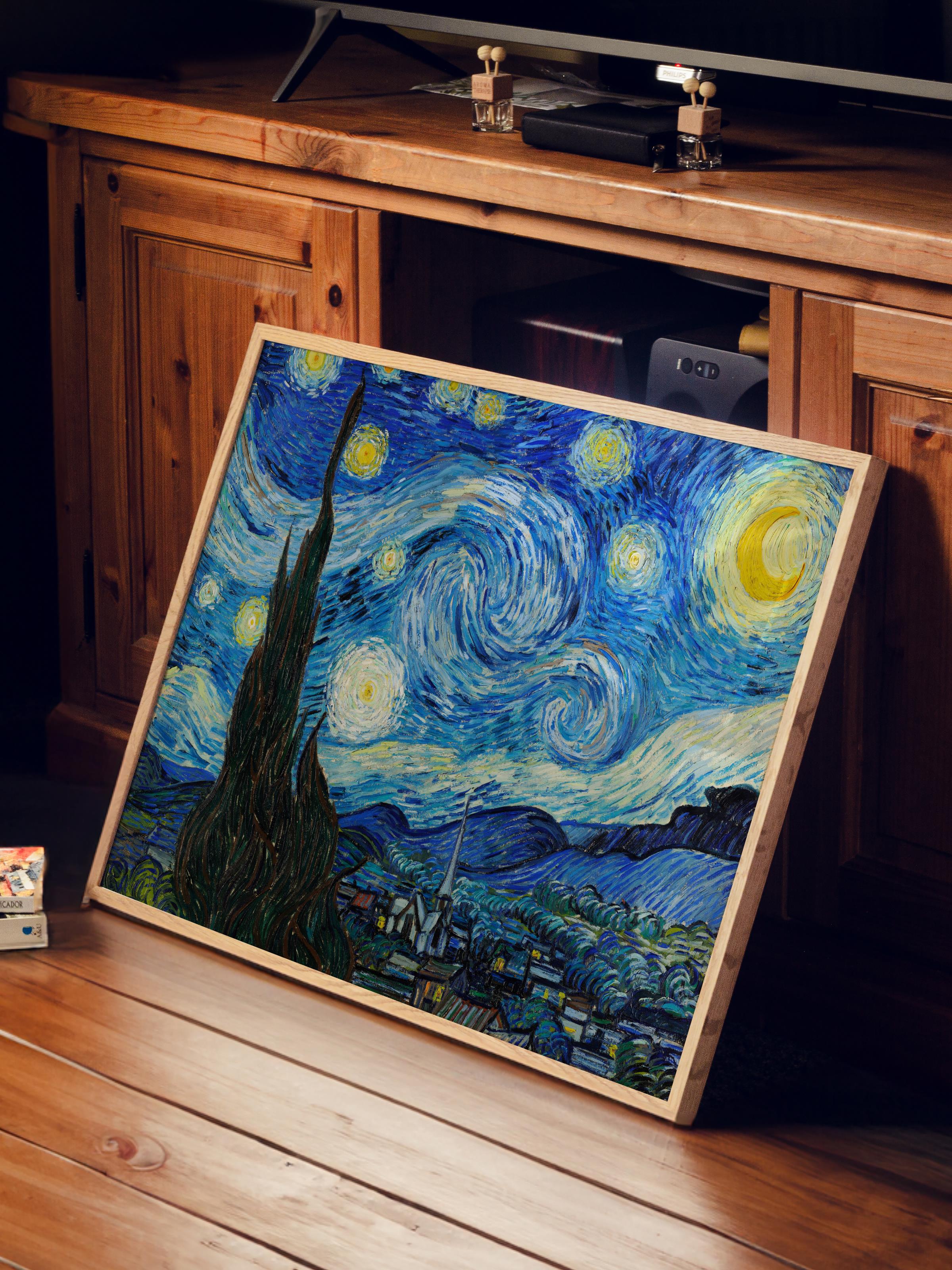 Van Gogh Poster No:25 Modern Sanat Poster - Sanat Dekor Serisi - Duvar Tablosu, HD Baskı