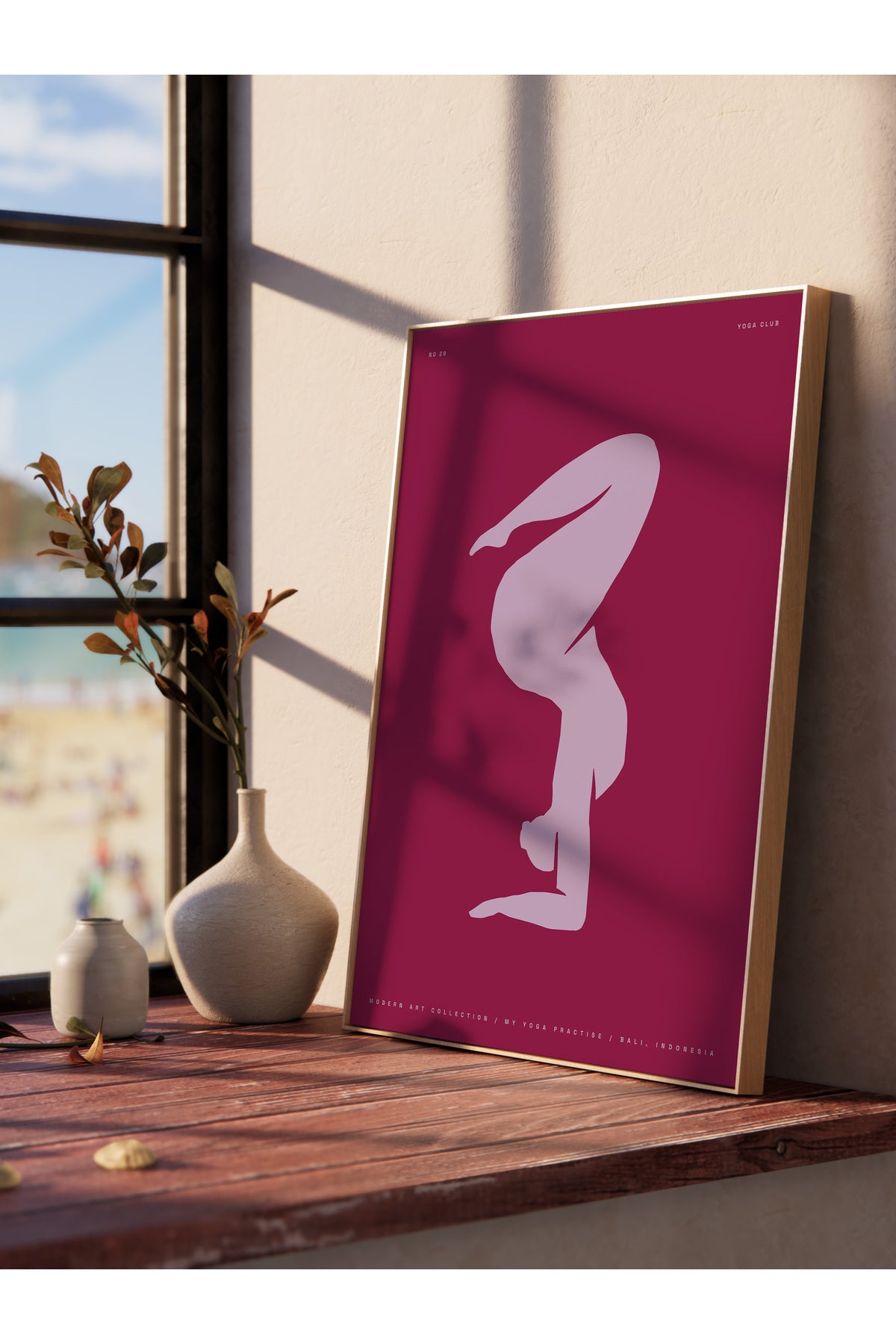 Yoga Ve Meditasyon Temalı Çerçevesiz Poster, Estetik Poster - Salon, Mutfak Ve Yatak Odası Dekoru