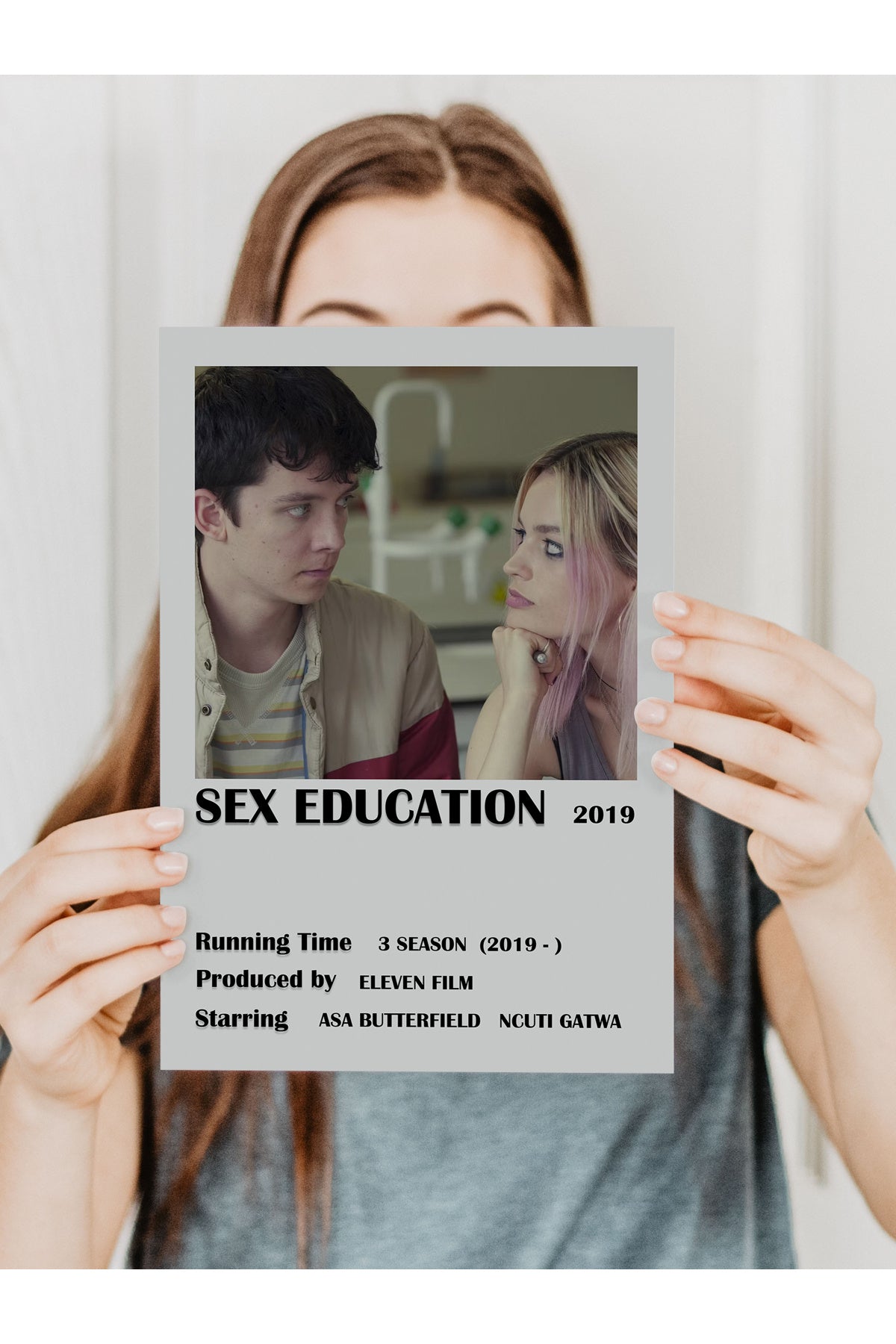 Sex Education - Çerçevesiz Poster - Duvar Dekoru - Dizi ve Film Afiş  Posterleri - Kalın Kuşe Kağıt