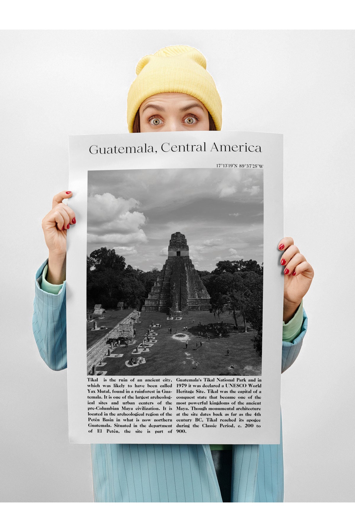 Guatemala, Şehir Temalı Poster