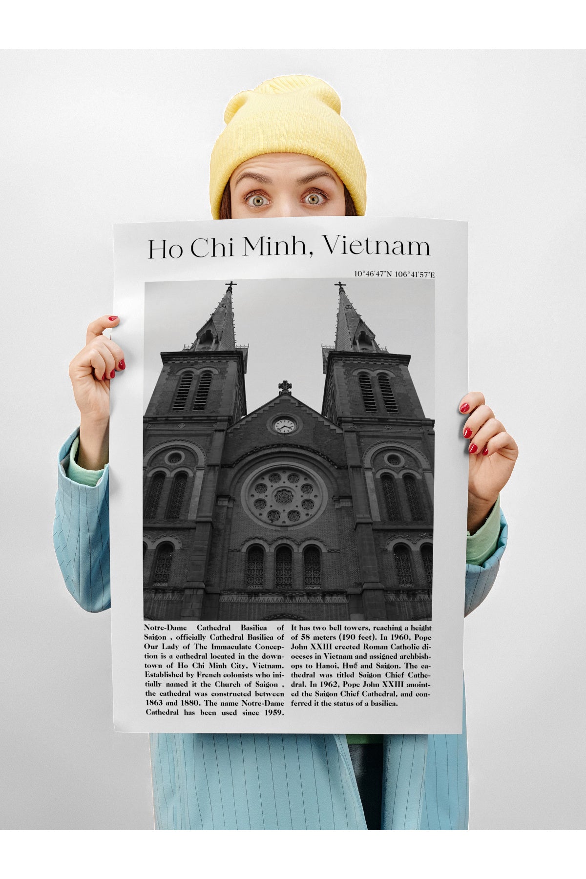 Ho Chi Minh - Vietnam, Şehir Temalı Poster