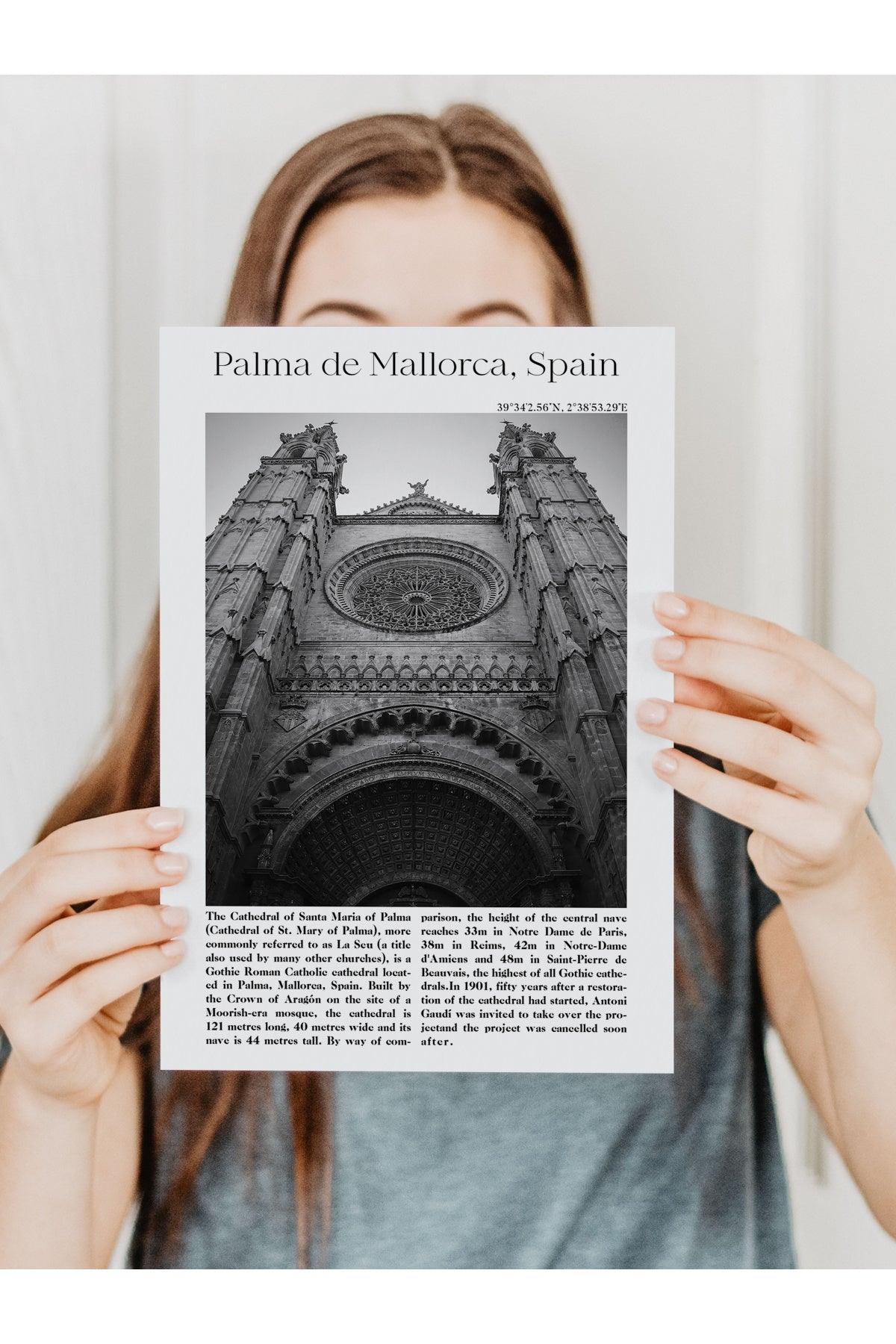 Mallorca - İspanya, Şehir Temalı Poster