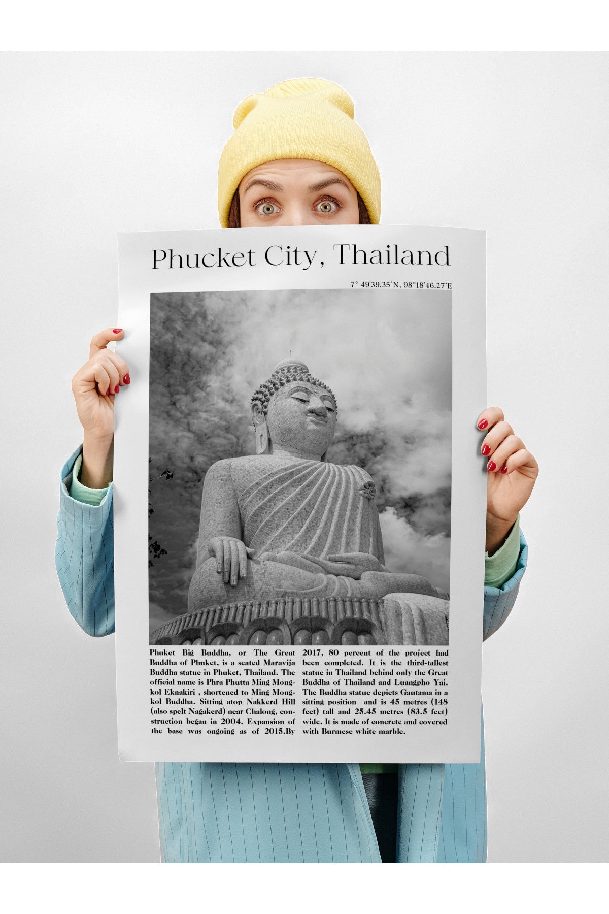 Phucket - Tayland, Şehir Temalı Poster