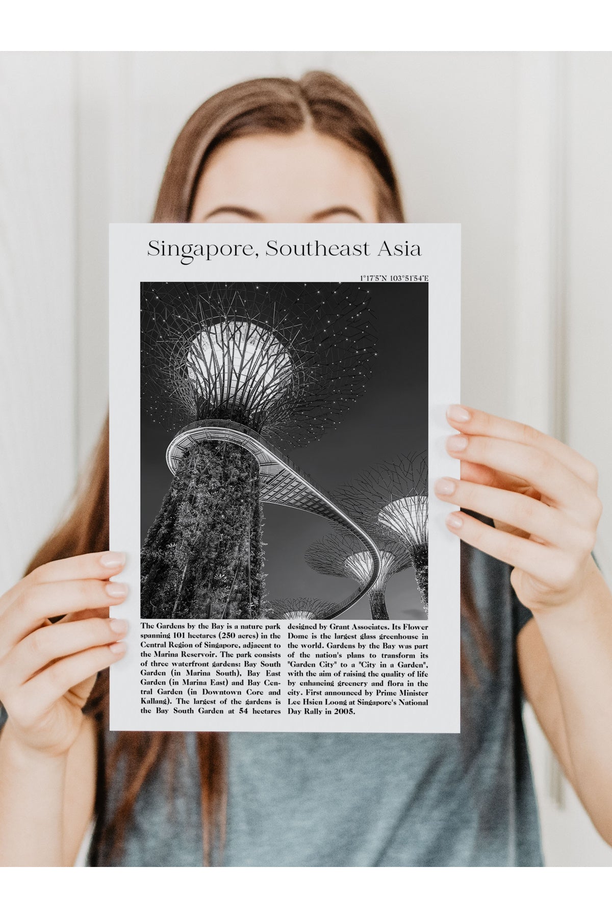 Singapur, Şehir Temalı Poster