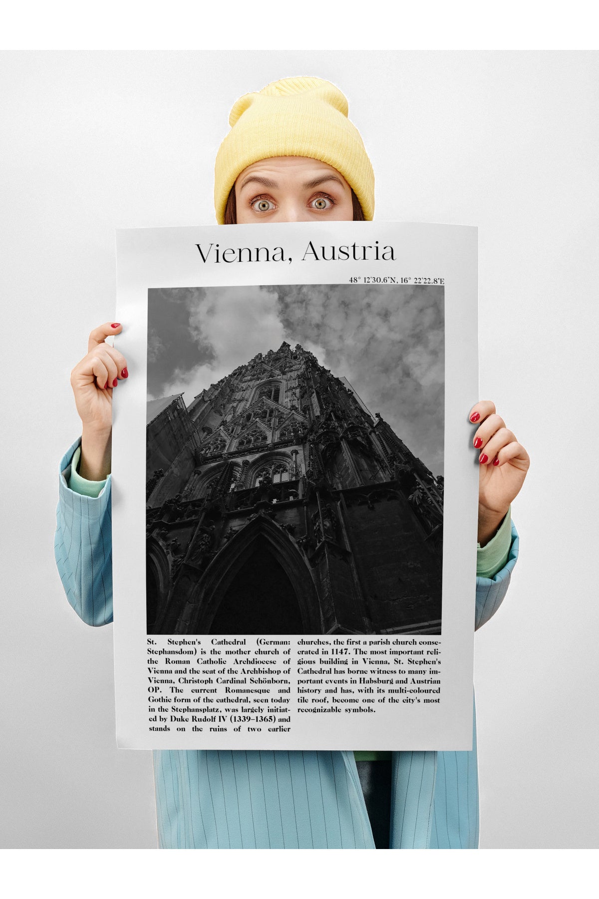 Viyana - Avusturya, Şehir Temalı Poster